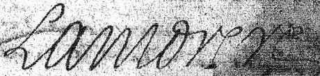 Signature Pierre Lamorère